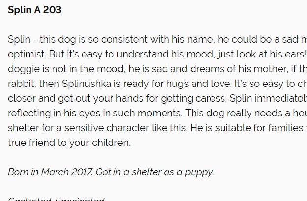 Перевод информации по животным на английский, немецкий, шведский и другие языки